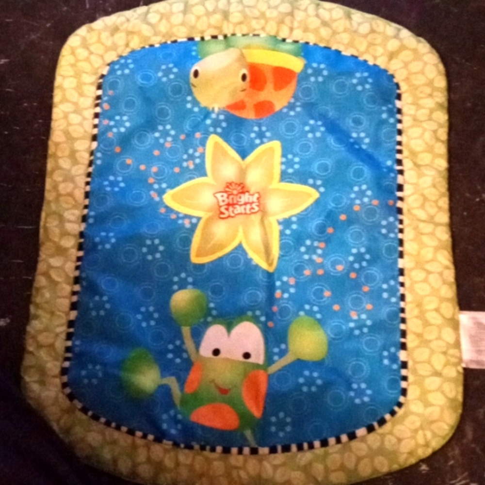 🌻 5/$10 Bright Starts Tummy Time Mat